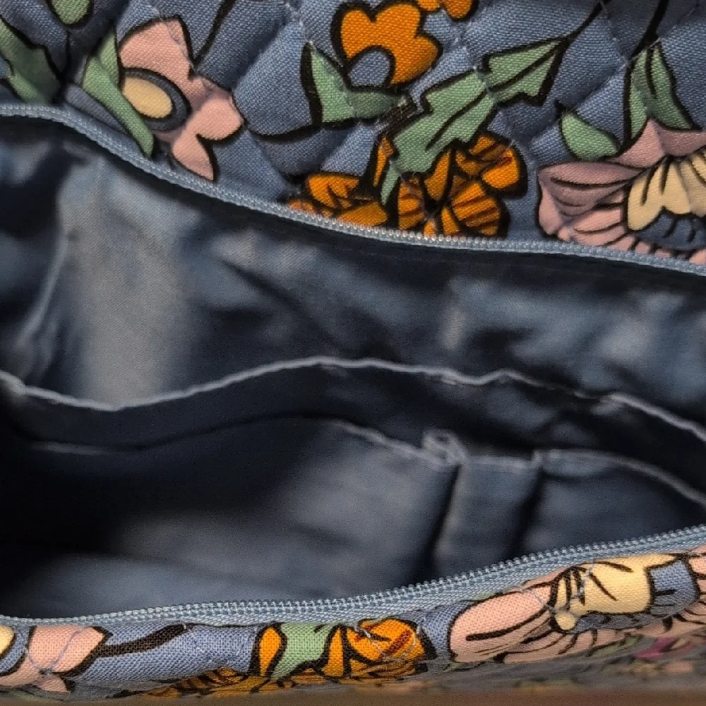 Vera Bradley Outlet Crossbody Laptop Bag in Wild Prairie
